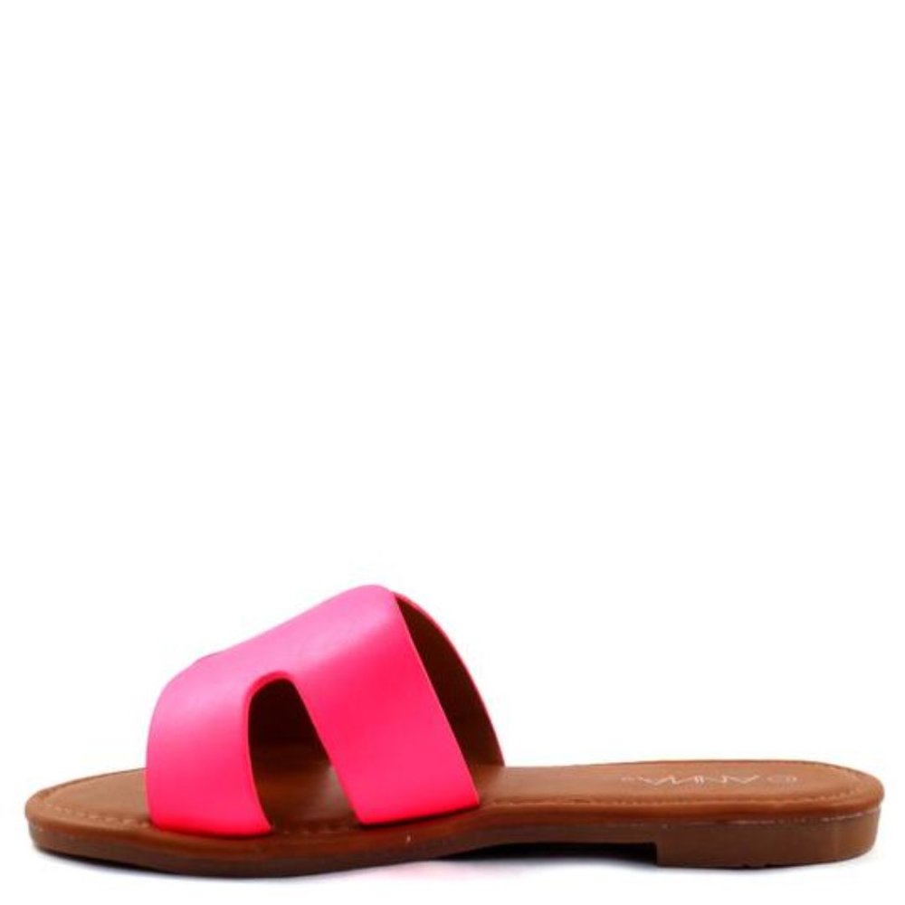 Pink H-Shape Sandals - Picture 5 of 6